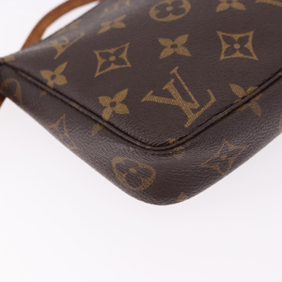LOUIS VUITTON Monogram Pochette Accessoires Pouch M51980 LV Auth 192008