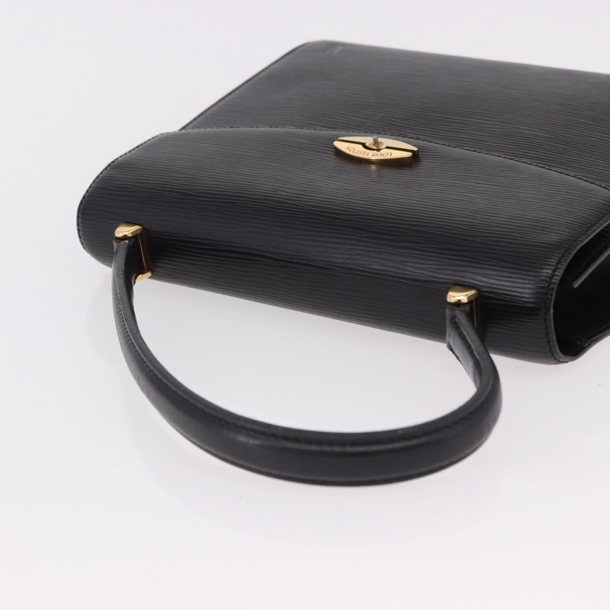 LOUIS VUITTON Epi Malesherbes Hand Bag Black M52372 LV Auth 192011