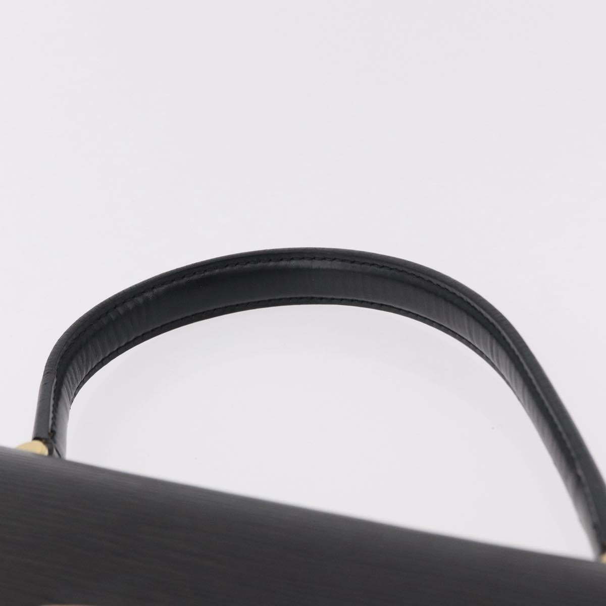 LOUIS VUITTON Epi Malesherbes Hand Bag Black M52372 LV Auth 192011