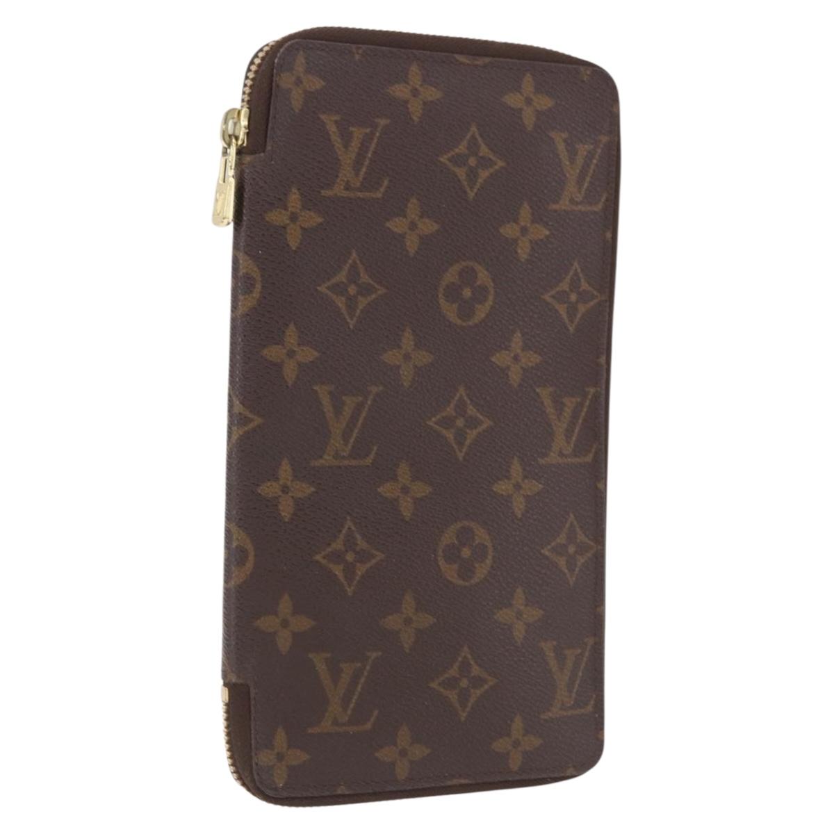 LOUIS VUITTON Monogram Organizer De Voyage Travel Case M60119 LV Auth 192013