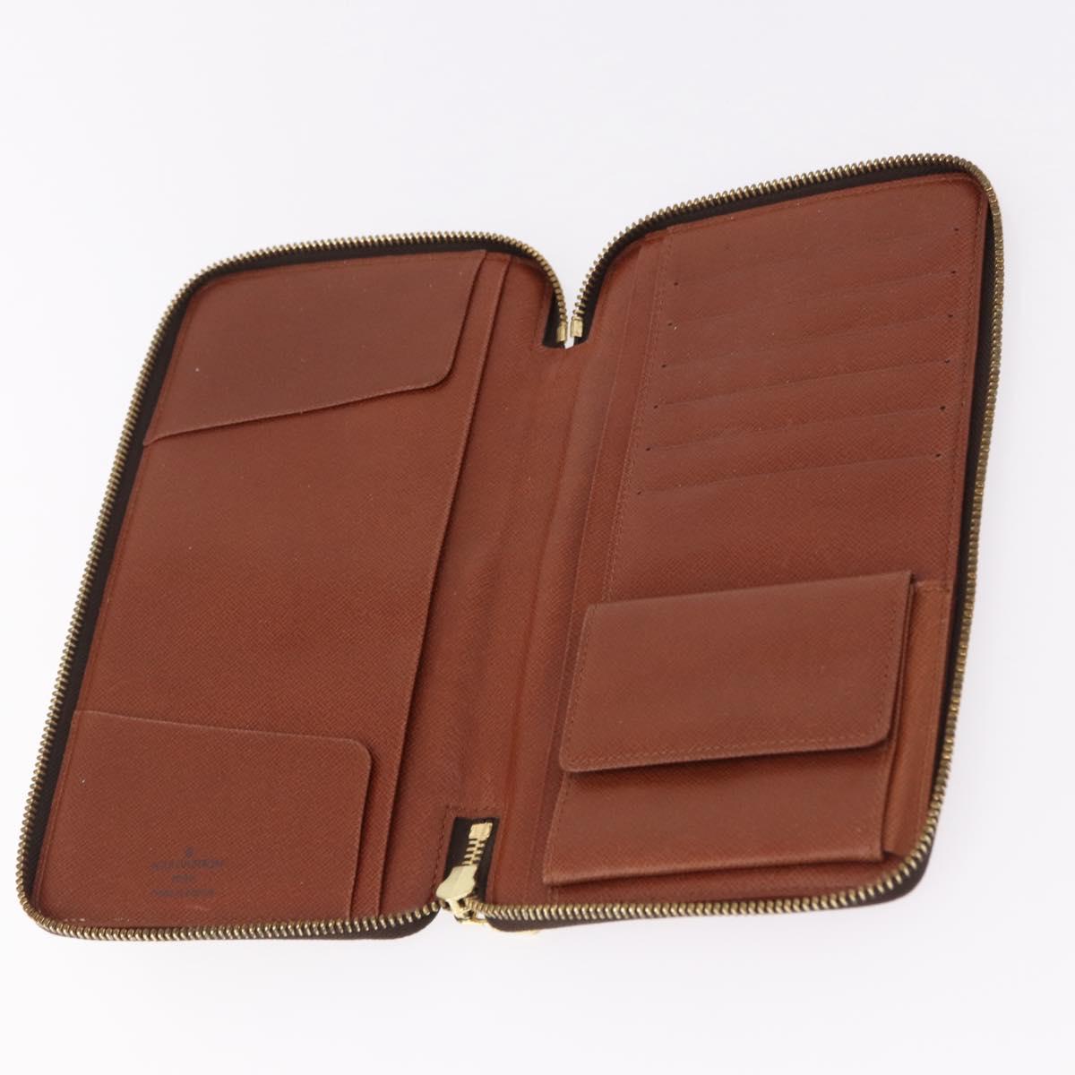 LOUIS VUITTON Monogram Organizer De Voyage Travel Case M60119 LV Auth 192013