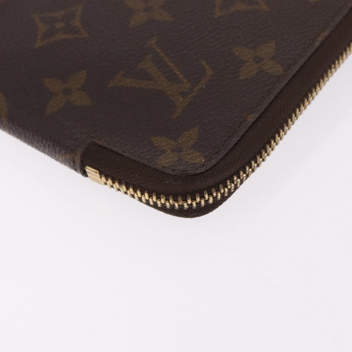 LOUIS VUITTON Monogram Organizer De Voyage Travel Case M60119 LV Auth 192013
