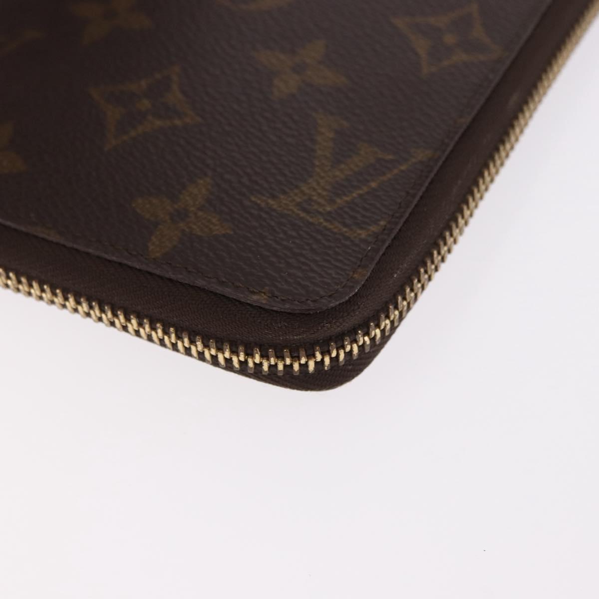 LOUIS VUITTON Monogram Organizer De Voyage Travel Case M60119 LV Auth 192013