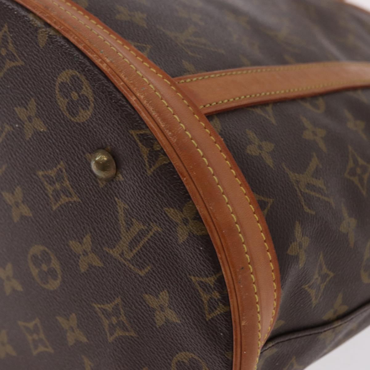 LOUIS VUITTON Monogram Bucket GM Shoulder Bag M42236 LV Auth 192015