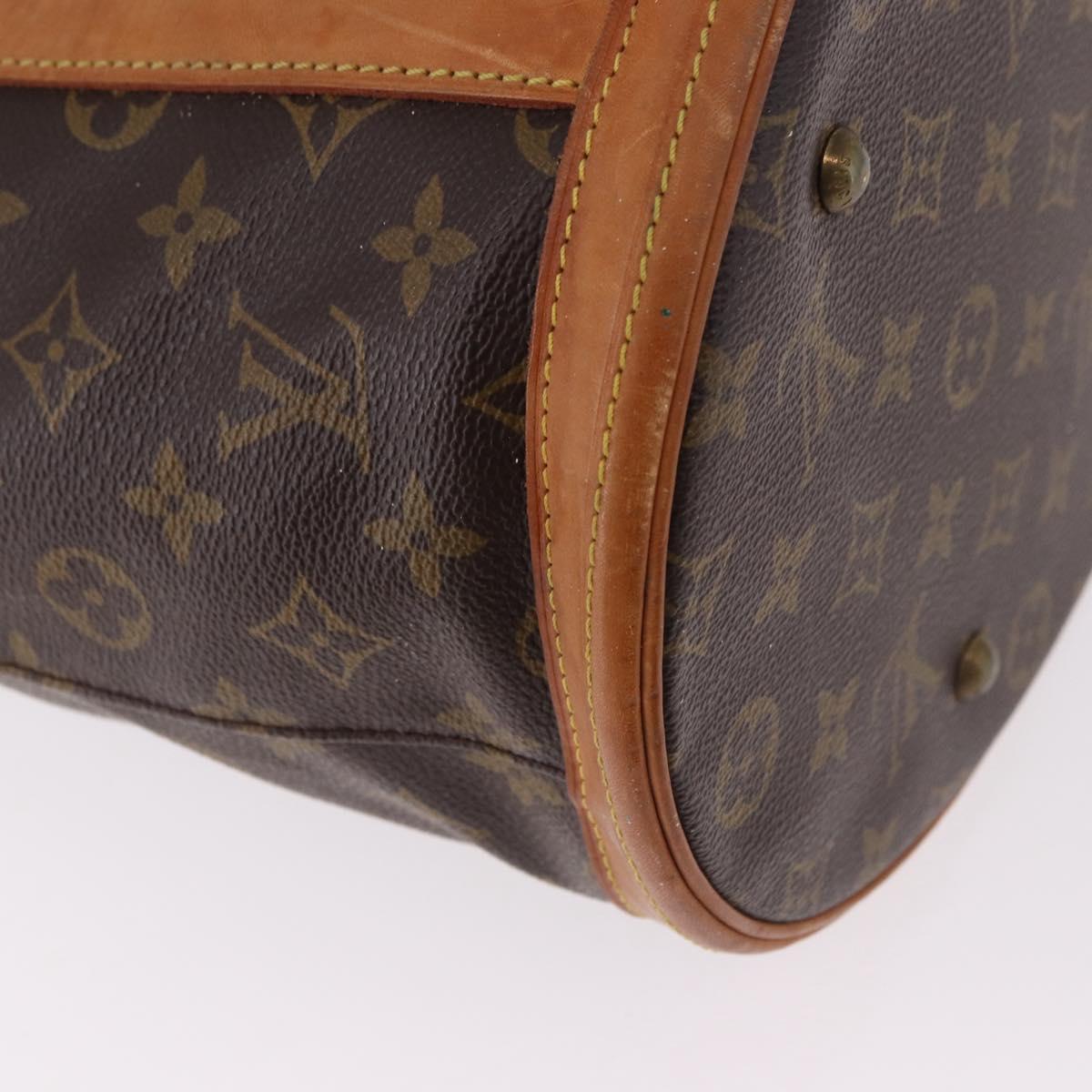 LOUIS VUITTON Monogram Bucket GM Shoulder Bag M42236 LV Auth 192015