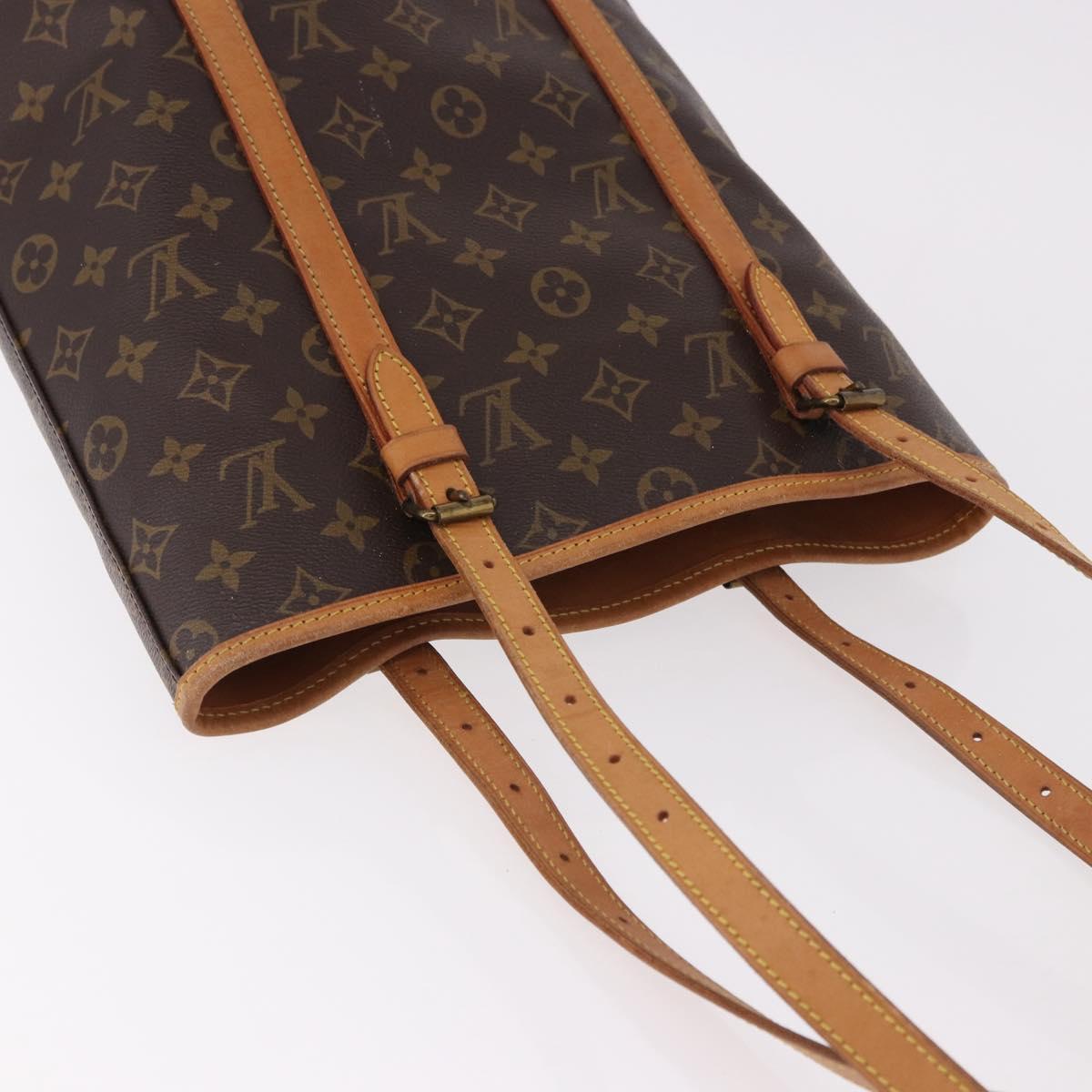 LOUIS VUITTON Monogram Bucket GM Shoulder Bag M42236 LV Auth 192015