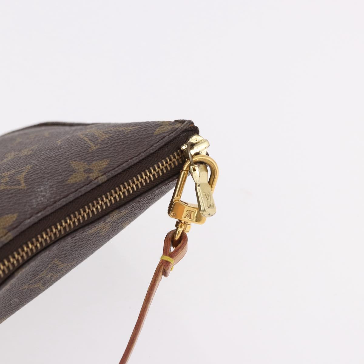 LOUIS VUITTON Monogram Pochette Accessoires Pouch M51980 LV Auth 192018
