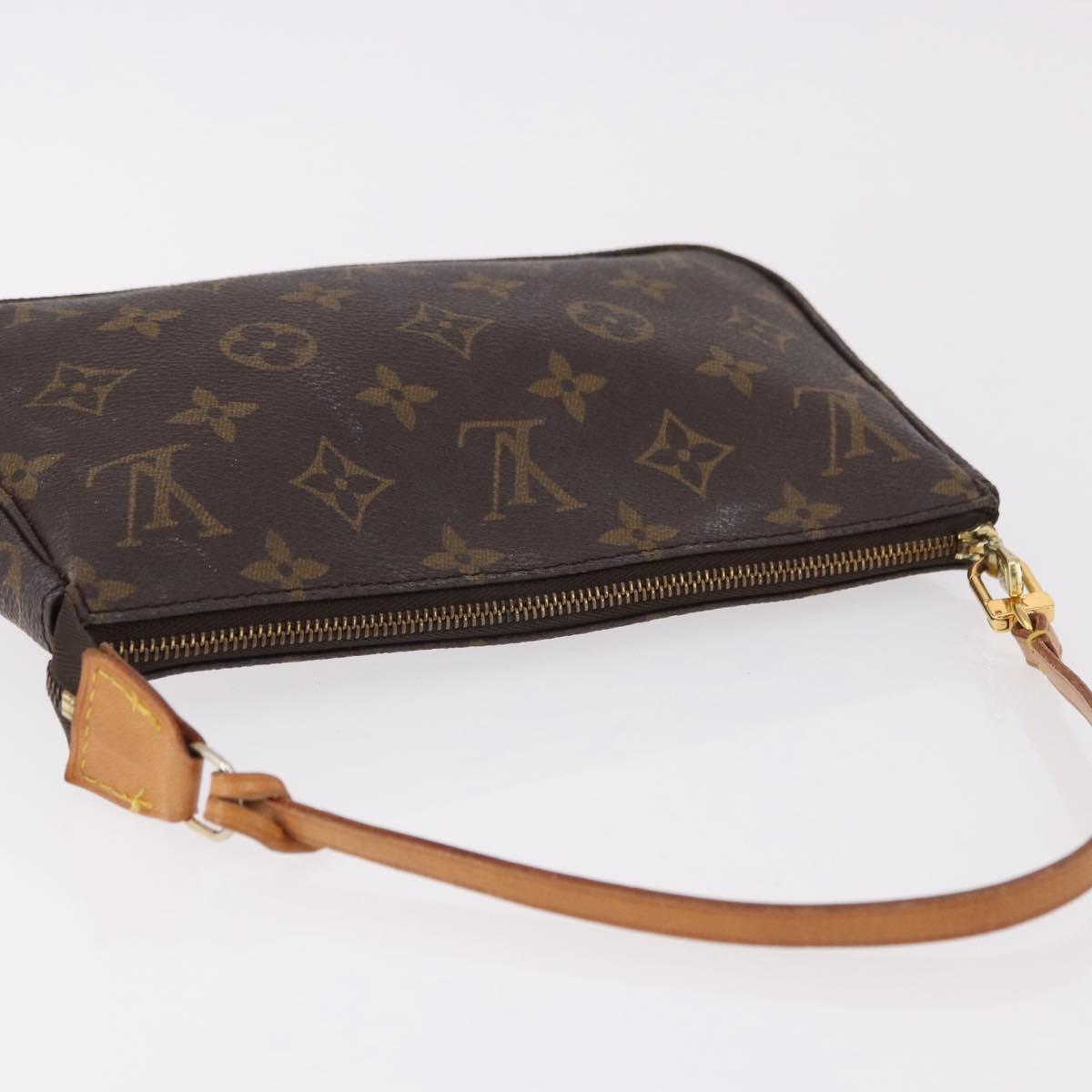 LOUIS VUITTON Monogram Pochette Accessoires Pouch M51980 LV Auth 192018