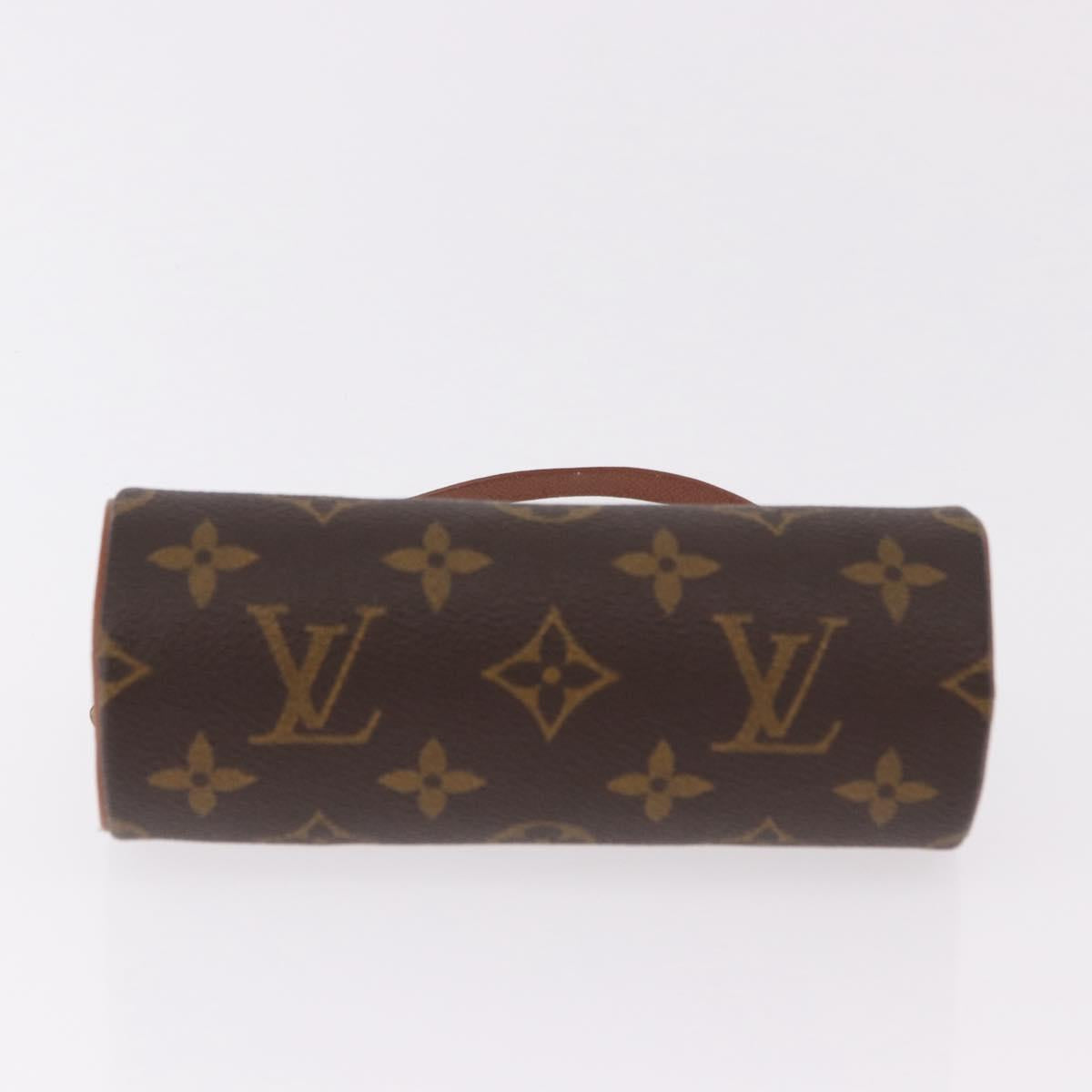 LOUIS VUITTON Monogram Papillon Pouch LV Auth 192019