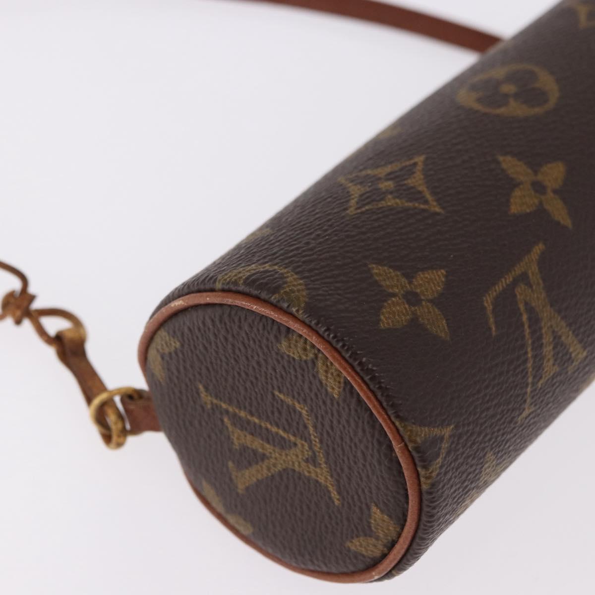LOUIS VUITTON Monogram Papillon Pouch LV Auth 192019