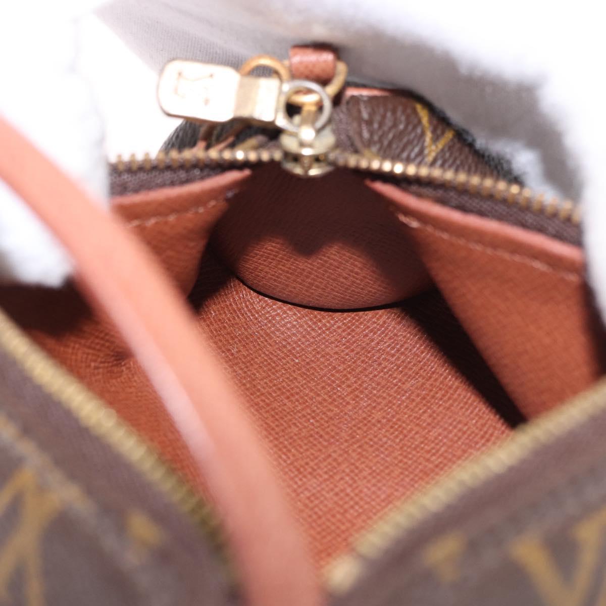 LOUIS VUITTON Monogram Papillon Pouch LV Auth 192019