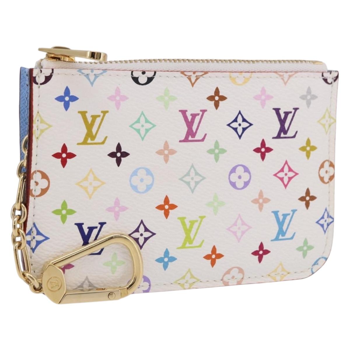 LOUIS VUITTON Monogram Multicolor Pochette Cles NM Purse M93733 LV Auth 192020V