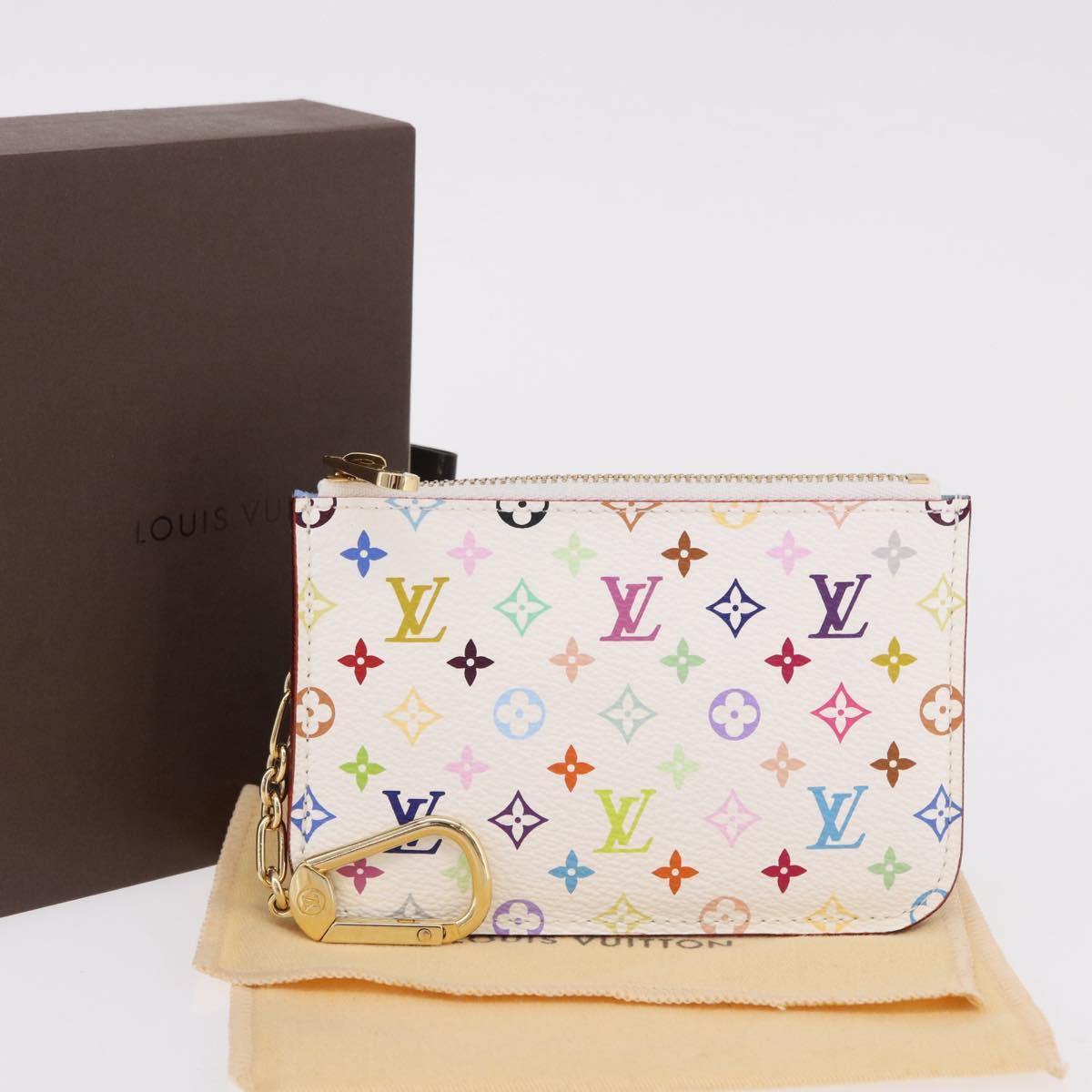LOUIS VUITTON Monogram Multicolor Pochette Cles NM Purse M93733 LV Auth 192020V