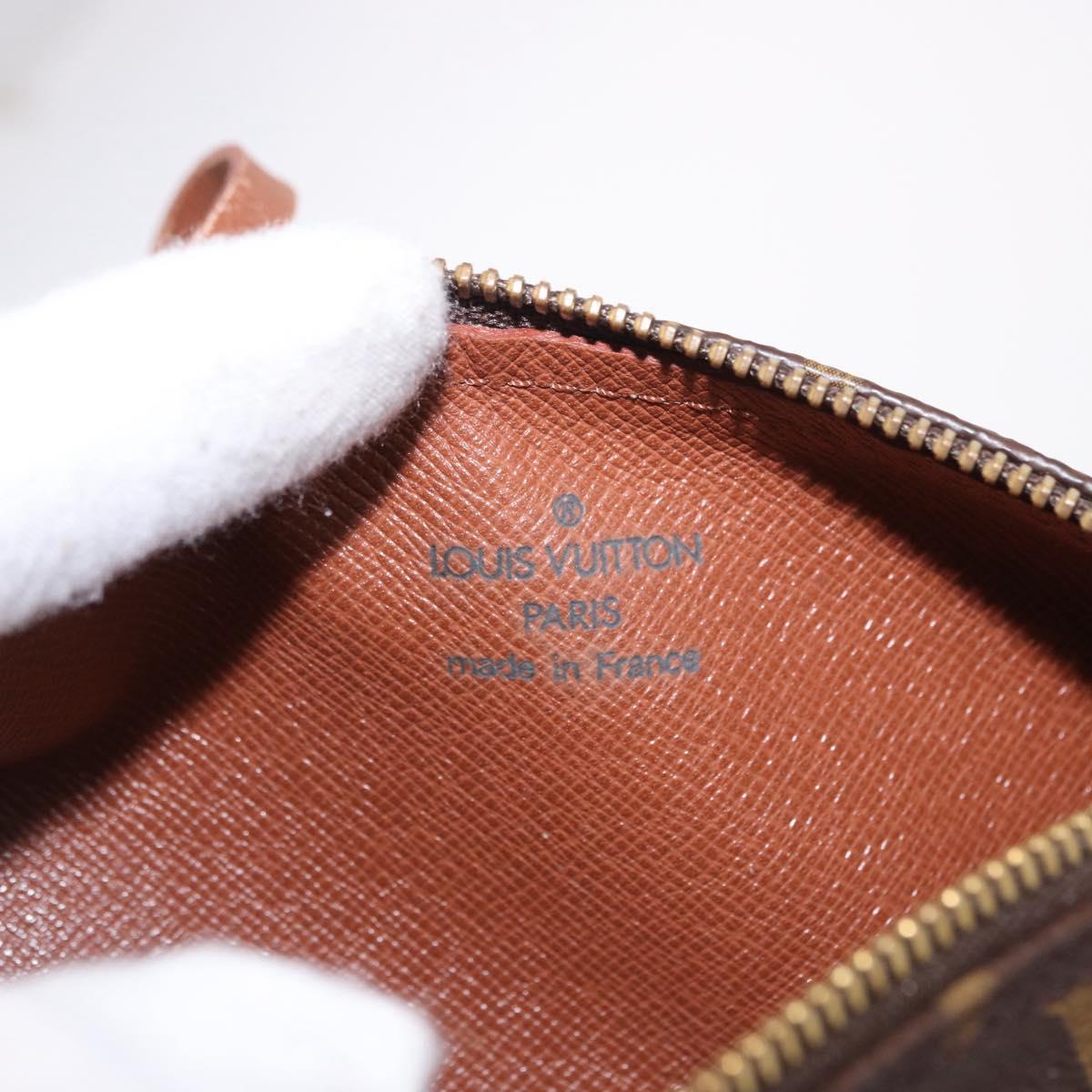 LOUIS VUITTON Monogram Papillon Pouch LV Auth 192022