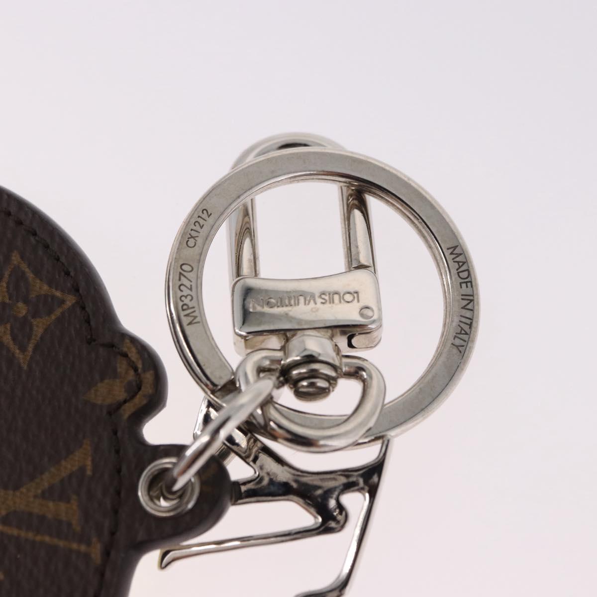 LOUIS VUITTON Monogram Porte Cles LV Lemon Charm Yellow MP3270 LV Auth 192023M
