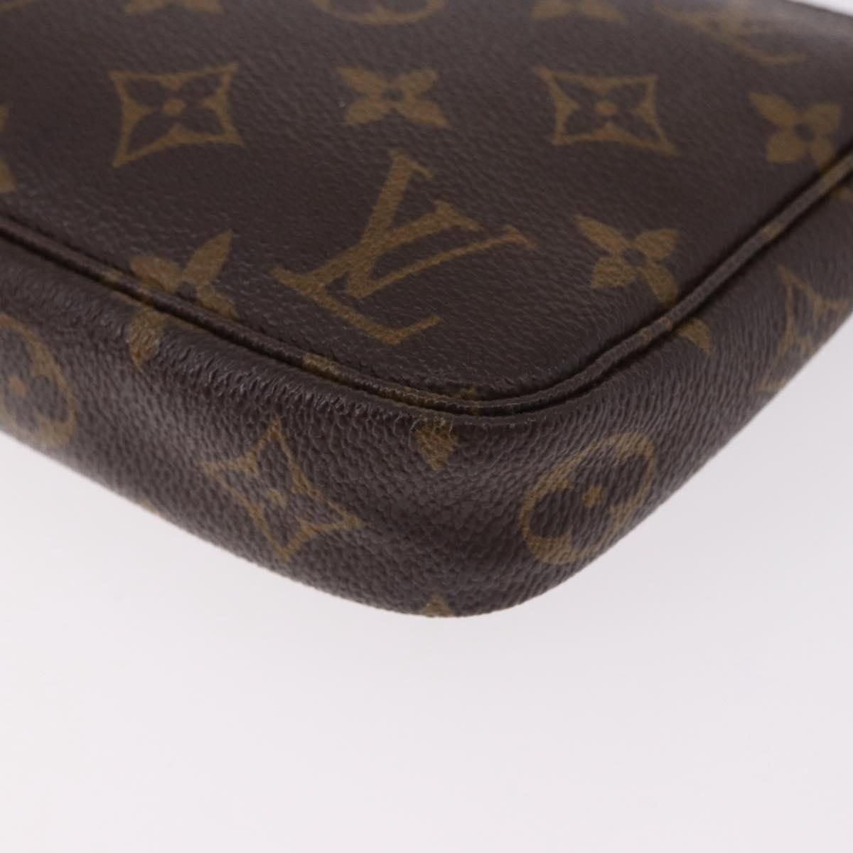 LOUIS VUITTON Monogram Pochette Accessoires Pouch M51980 LV Auth 192025