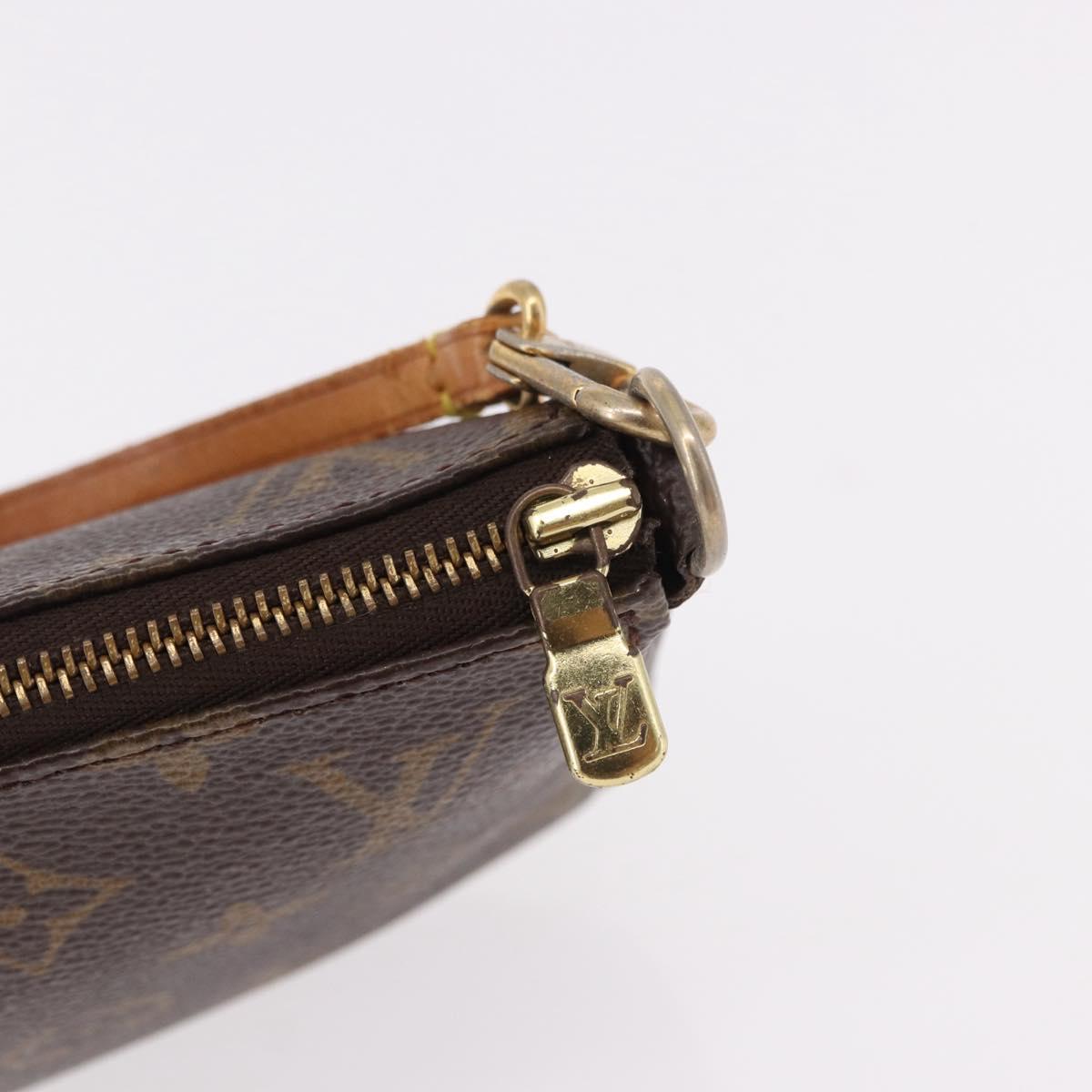 LOUIS VUITTON Monogram Pochette Accessoires Pouch M51980 LV Auth 192025
