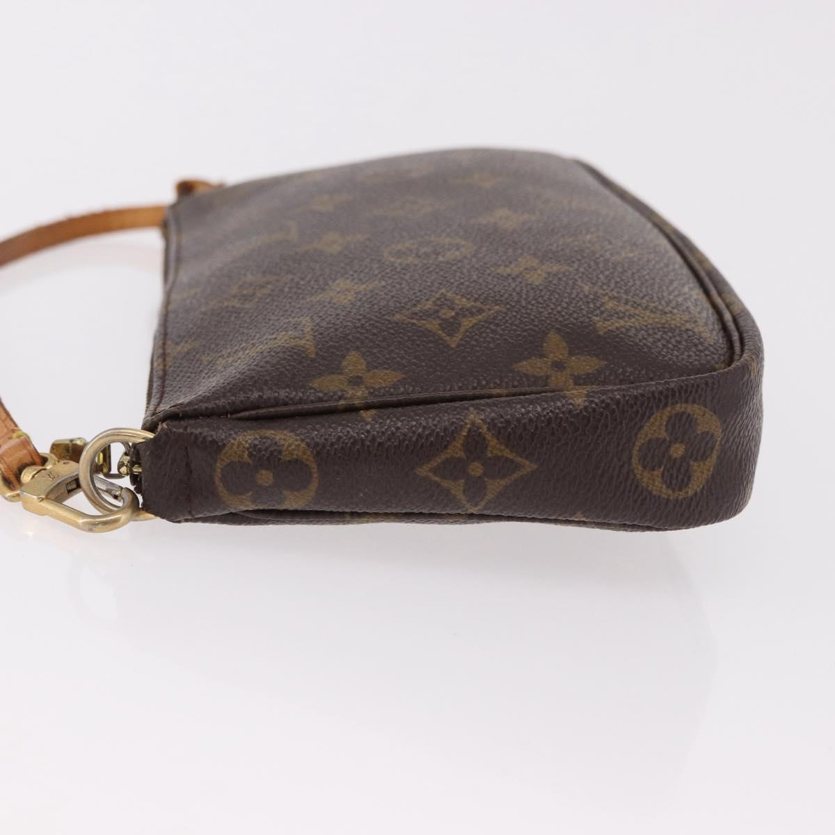 LOUIS VUITTON Monogram Pochette Accessoires Pouch M51980 LV Auth 192025