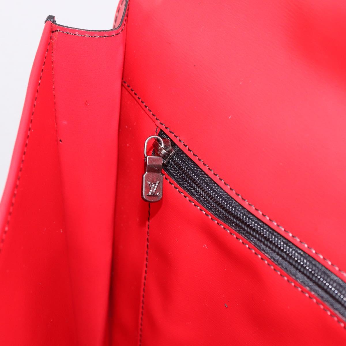 LOUIS VUITTON Epi Pochette Amberop Clutch Bag Red M52587 LV Auth 192037