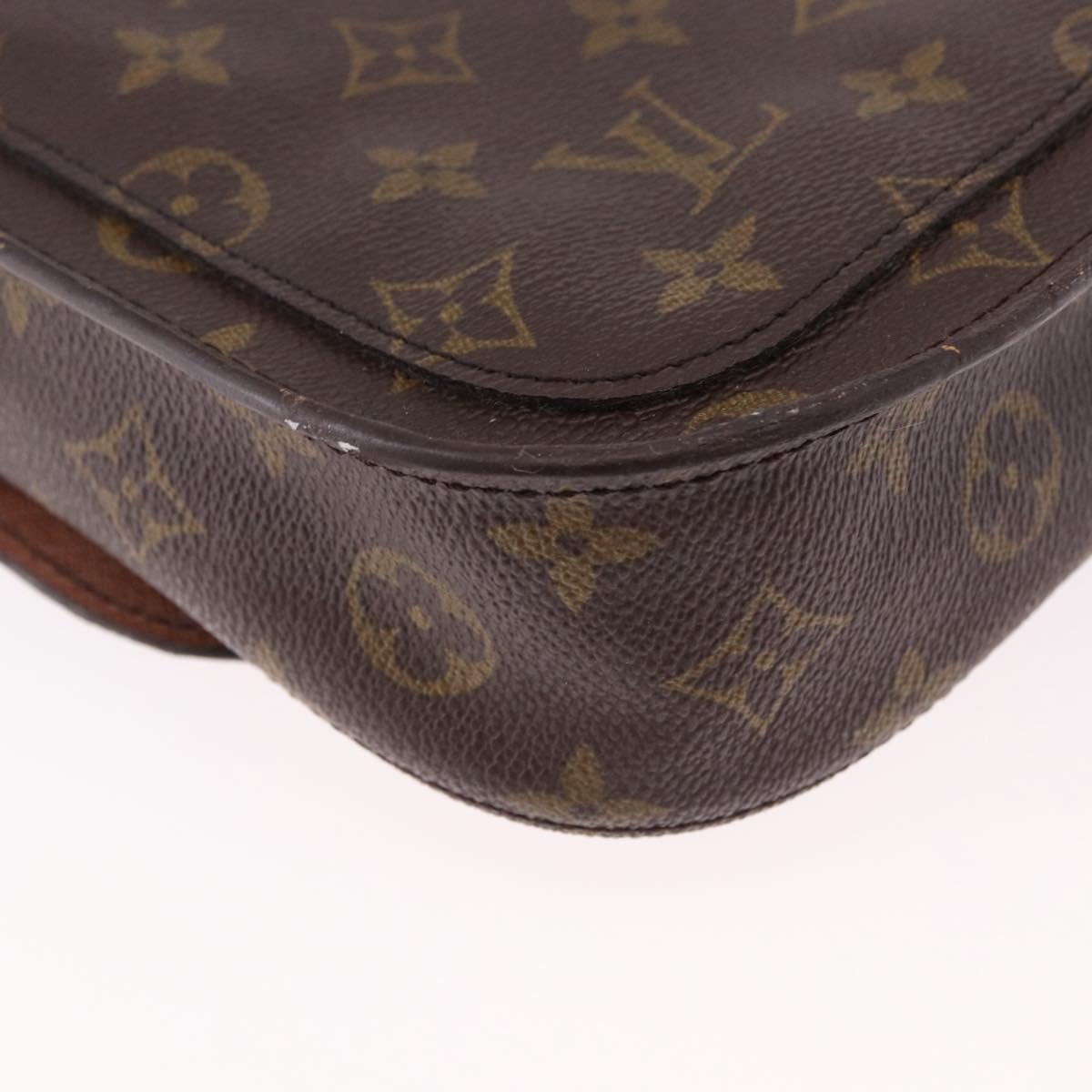 LOUIS VUITTON Monogram Saint Cloud MM Shoulder Bag M51243 LV Auth 192041
