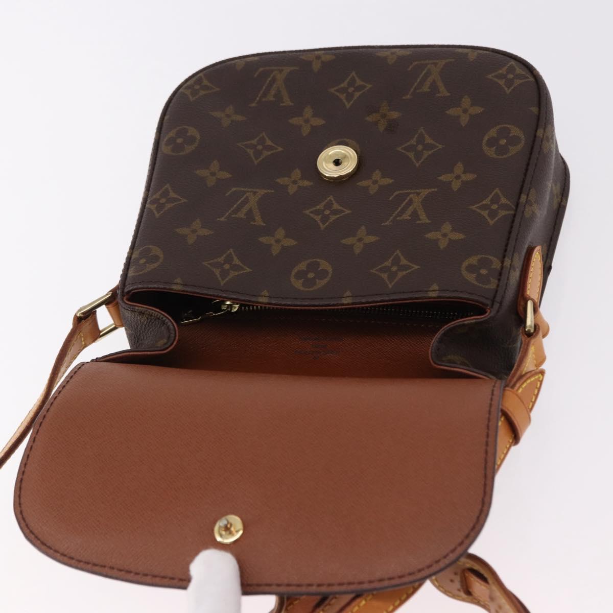 LOUIS VUITTON Monogram Saint Cloud MM Shoulder Bag M51243 LV Auth 192041