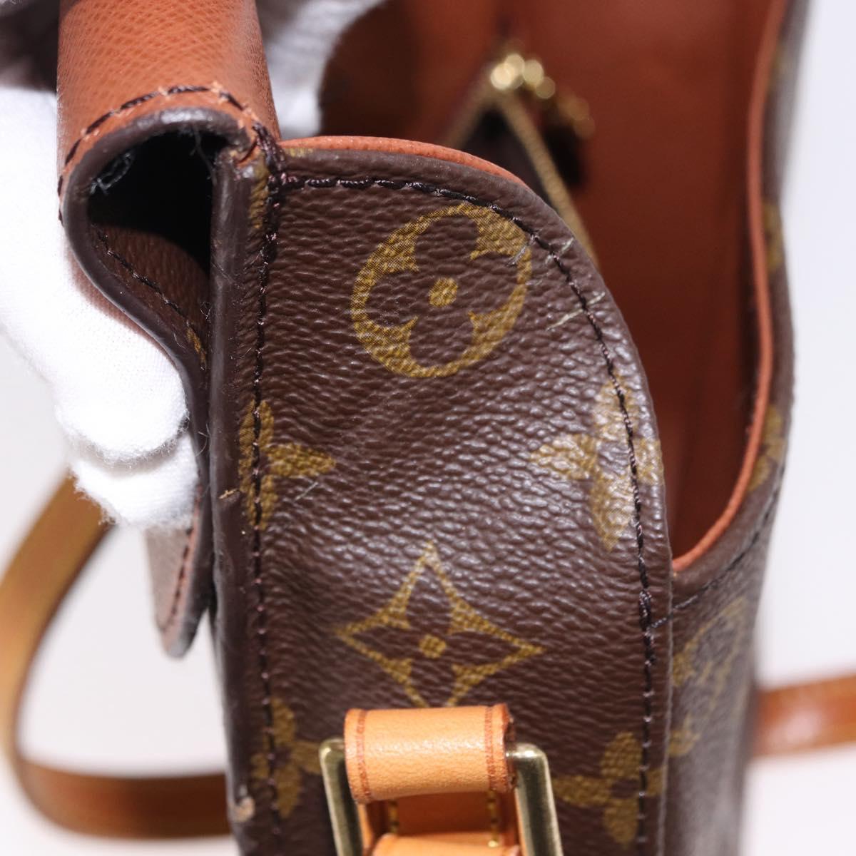 LOUIS VUITTON Monogram Saint Cloud MM Shoulder Bag M51243 LV Auth 192041