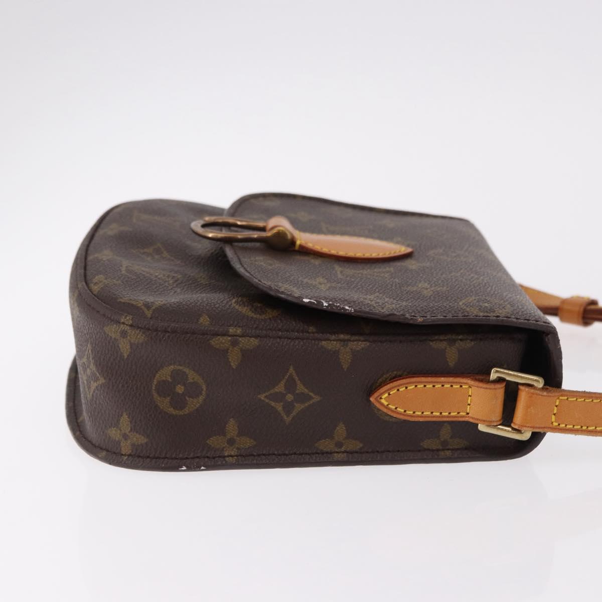 LOUIS VUITTON Monogram Saint Cloud MM Shoulder Bag M51243 LV Auth 192041