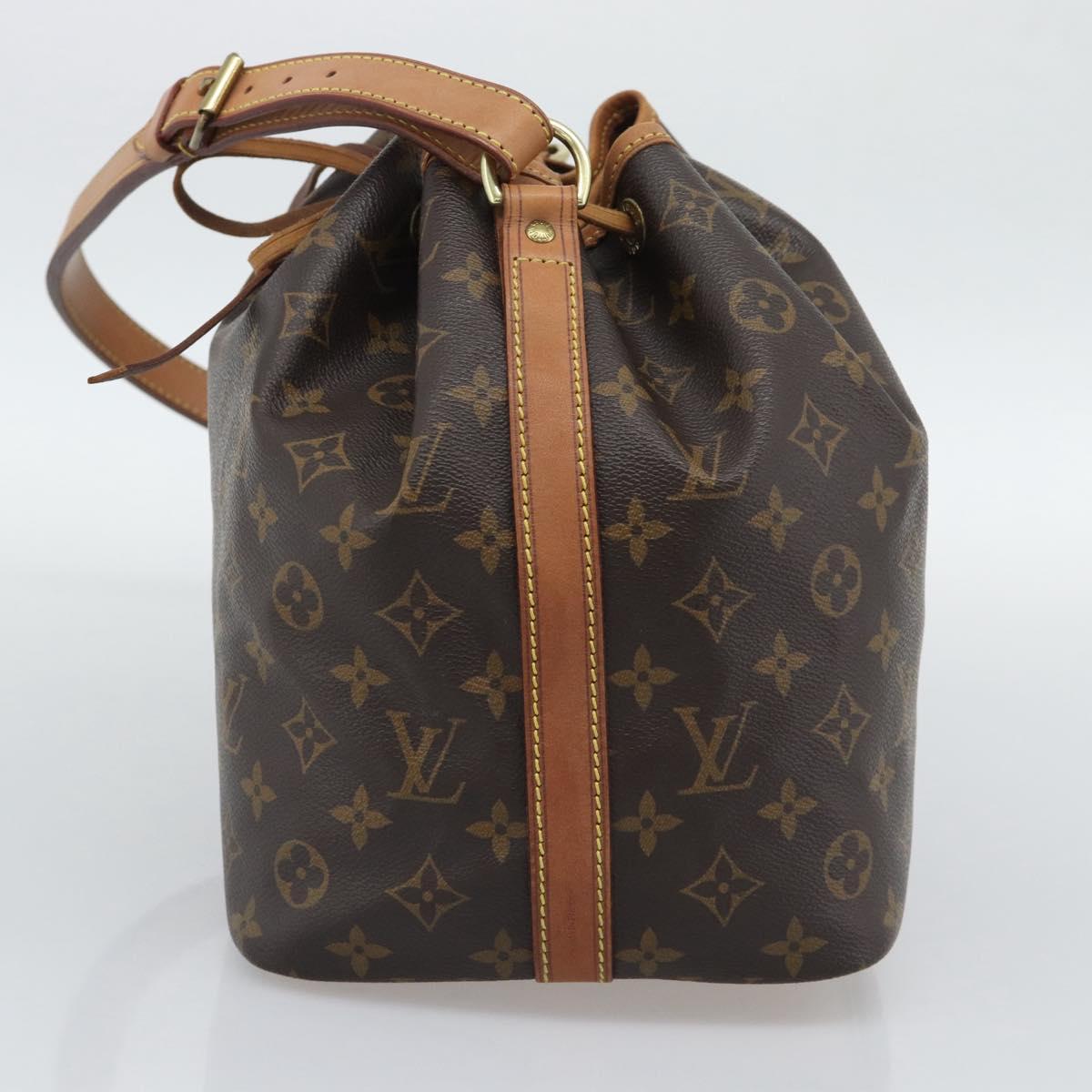 LOUIS VUITTON Monogram Petit Noe Shoulder Bag M42226 LV Auth 192048V