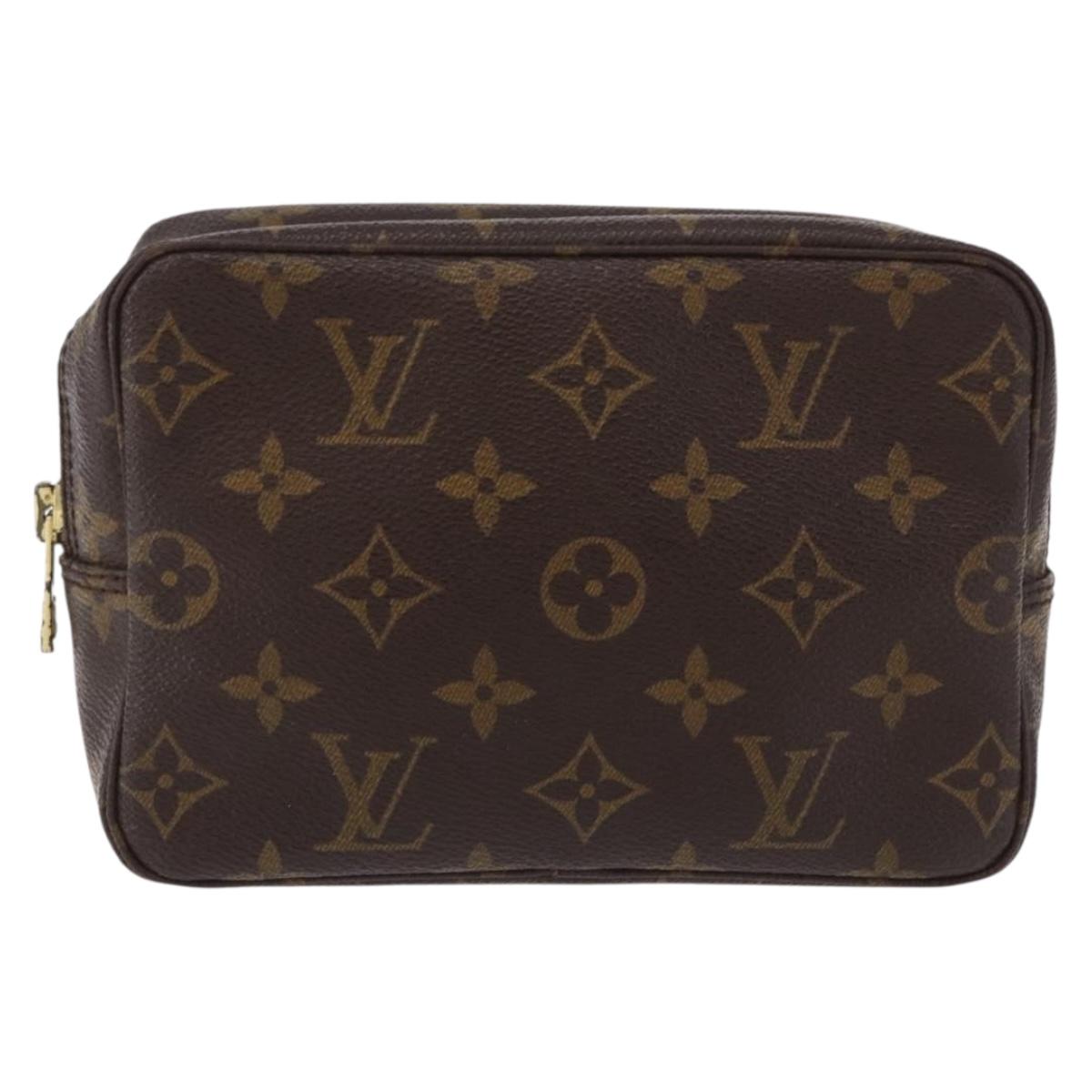 LOUIS VUITTON Monogram Trousse Toilette 18 Pouch M47526 LV Auth 192051