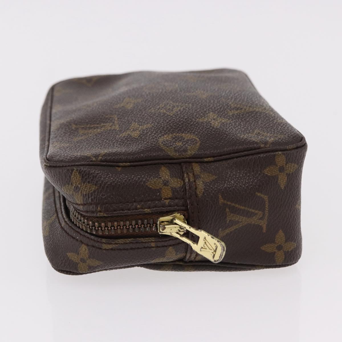 LOUIS VUITTON Monogram Trousse Toilette 18 Pouch M47526 LV Auth 192051