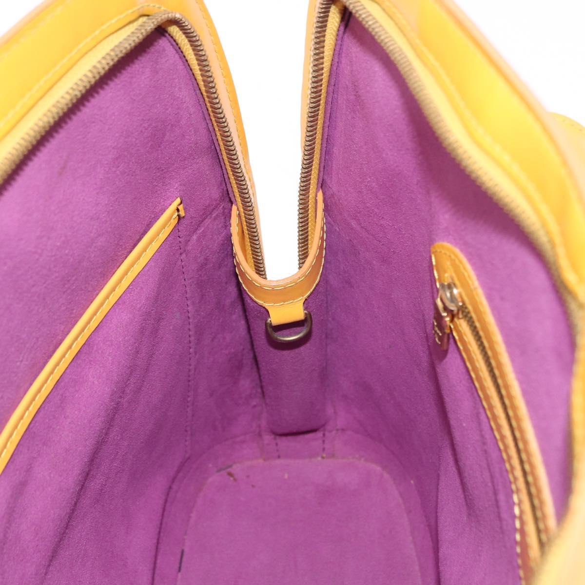 LOUIS VUITTON Epi Lussac Shoulder Bag Yellow M52289 LV Auth 192053