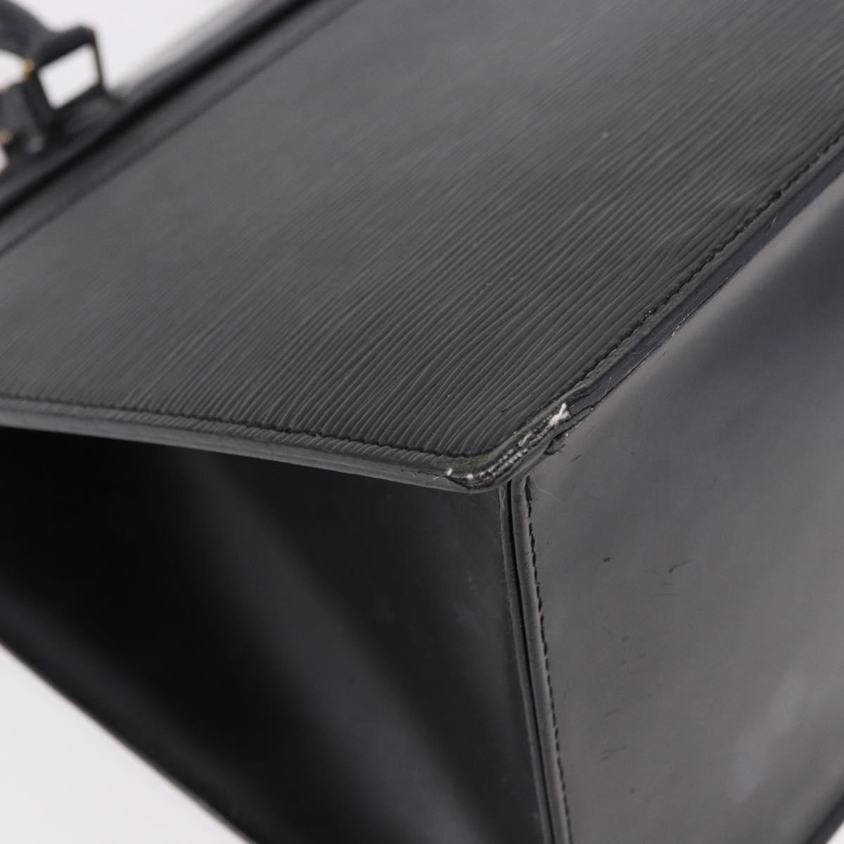 LOUIS VUITTON Epi Riviera Hand Bag Black M48182 LV Auth 192057
