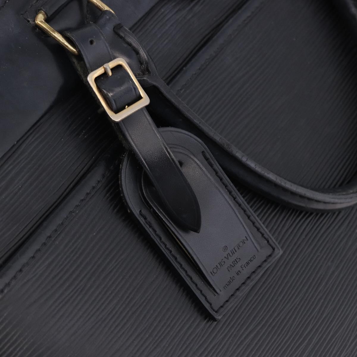 LOUIS VUITTON Epi Riviera Hand Bag Black M48182 LV Auth 192057
