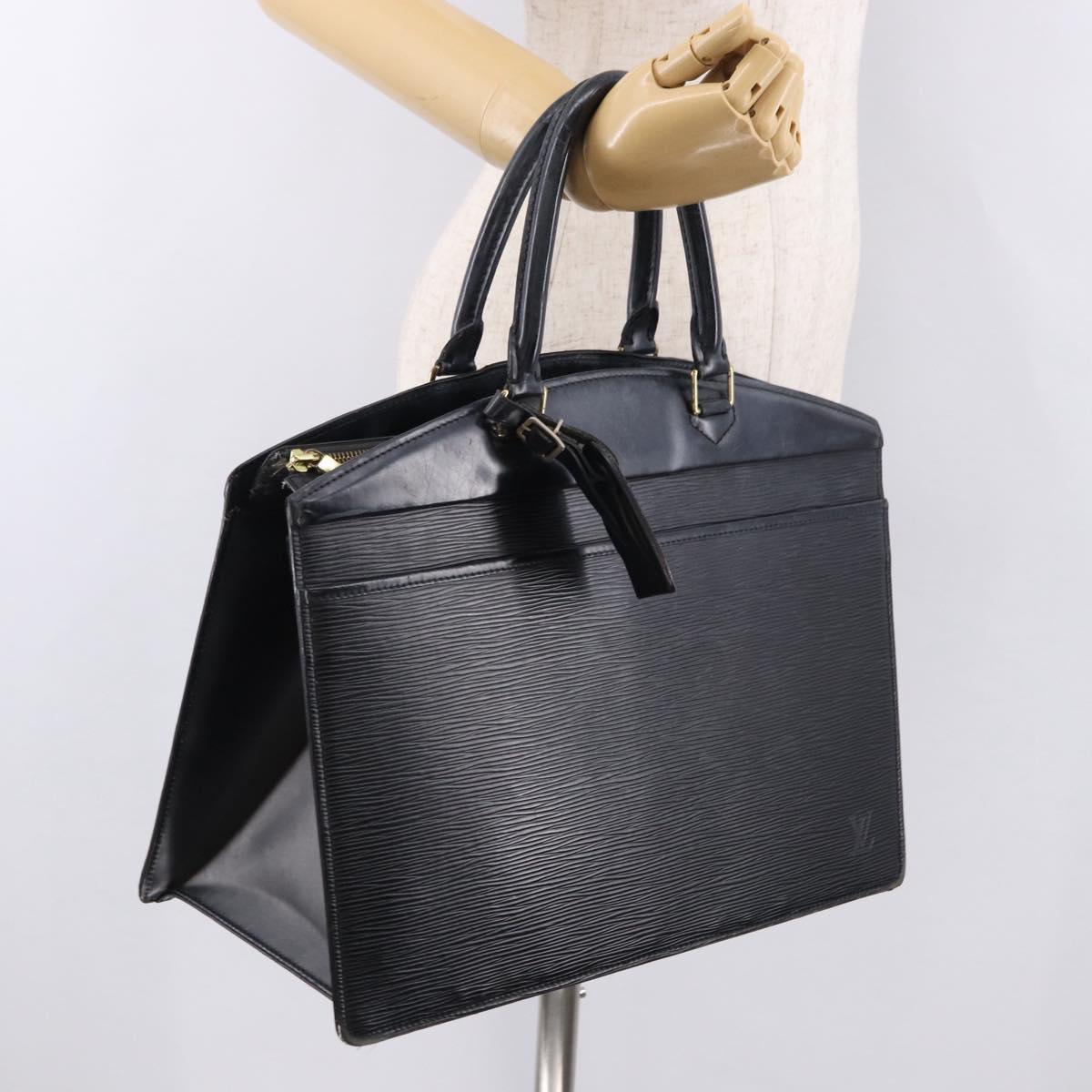 LOUIS VUITTON Epi Riviera Hand Bag Black M48182 LV Auth 192057