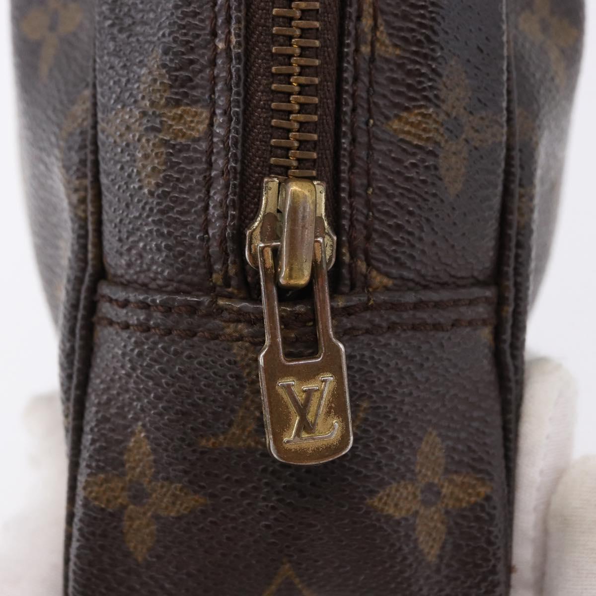 LOUIS VUITTON Monogram Trousse Toilette 23 Clutch Bag M47524 LV Auth 192060