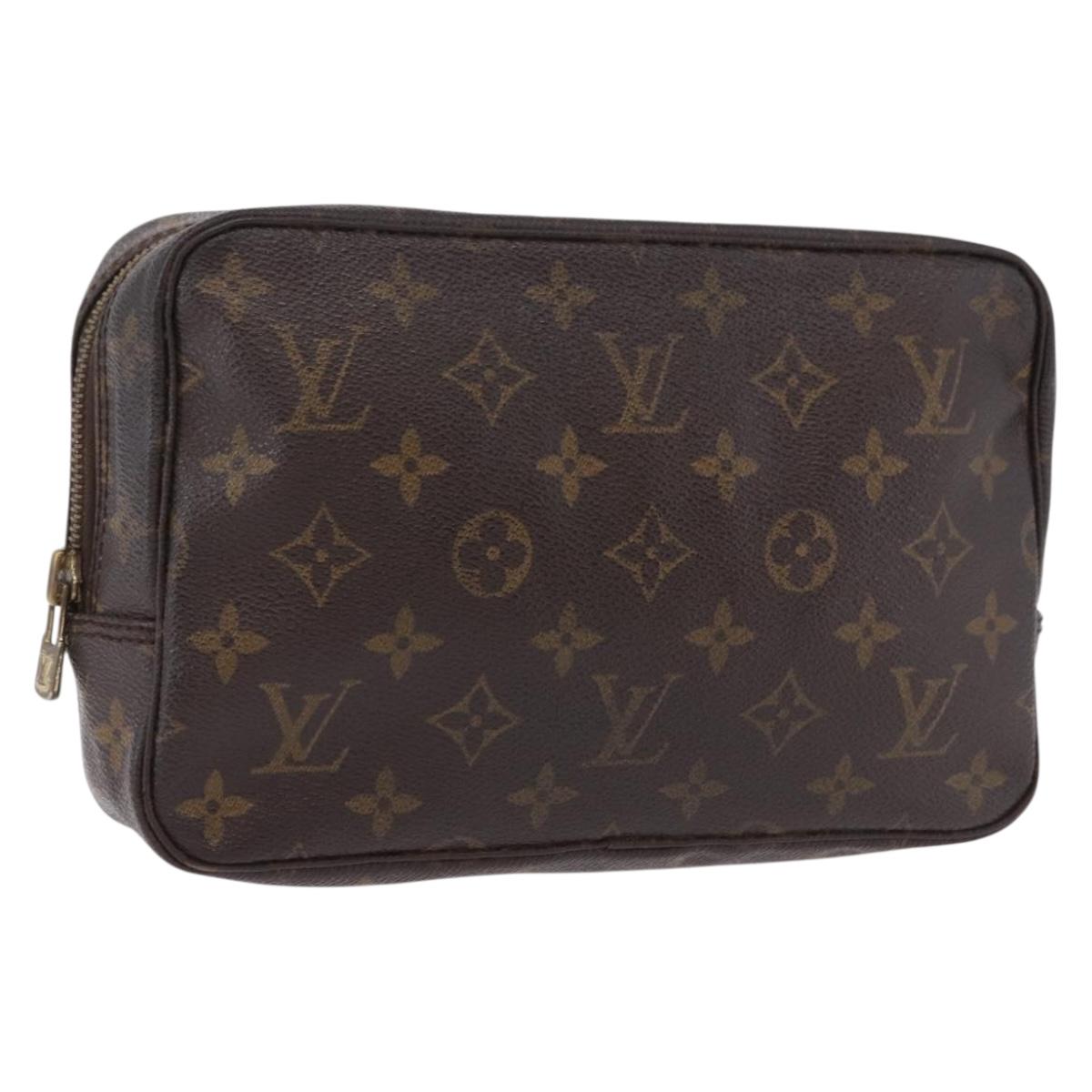 LOUIS VUITTON Monogram Trousse Toilette 23 Clutch Bag M47524 LV Auth 192060