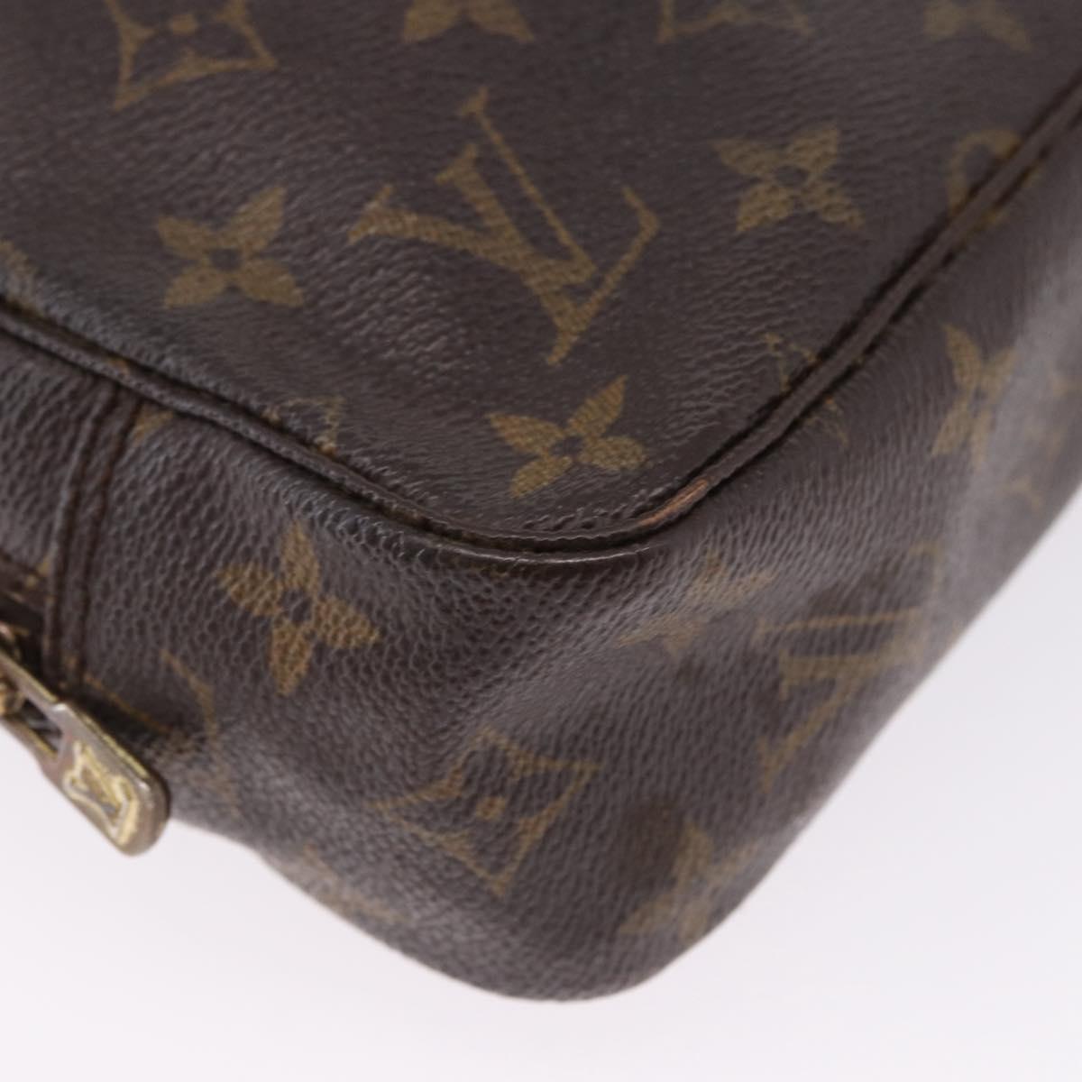 LOUIS VUITTON Monogram Trousse Toilette 23 Clutch Bag M47524 LV Auth 192060