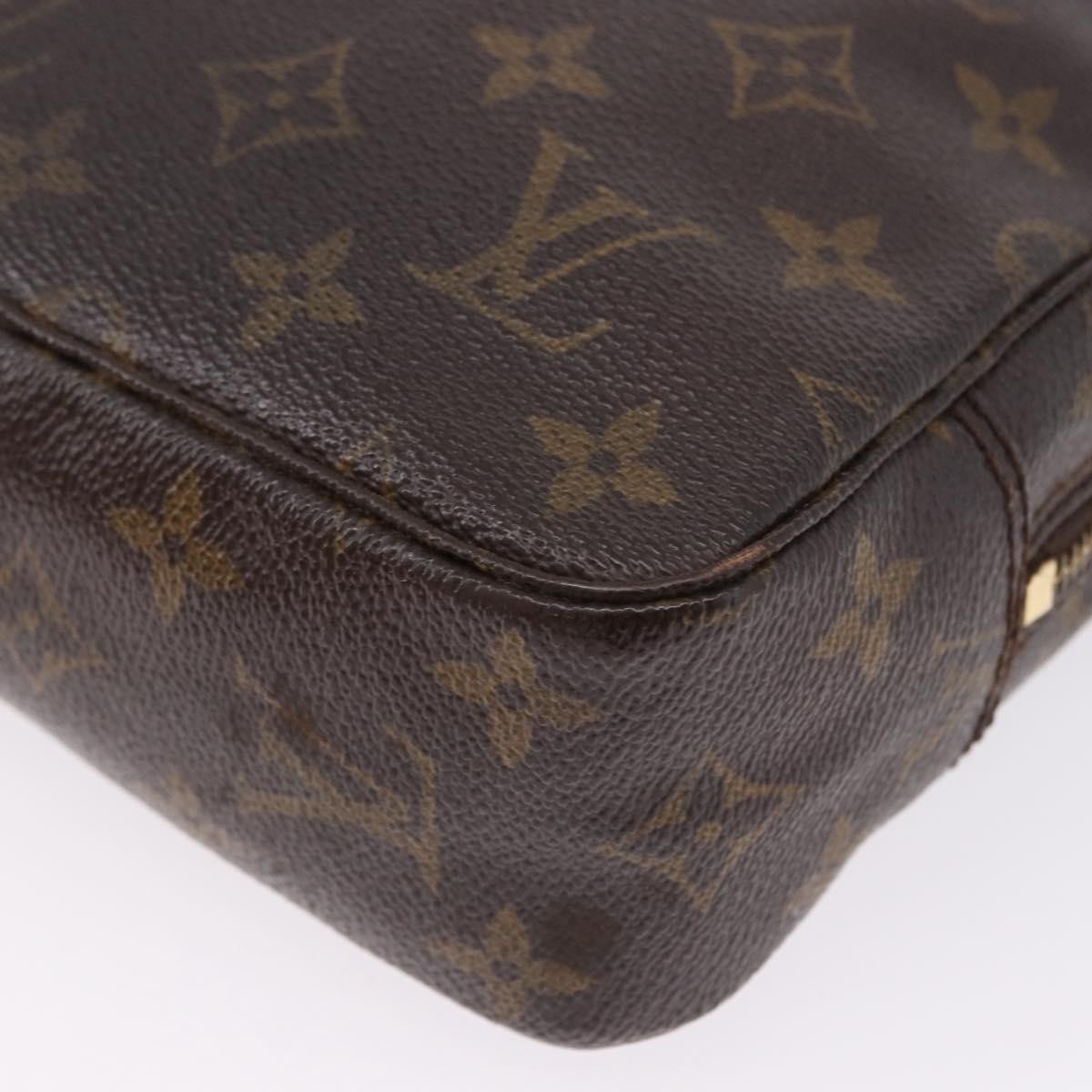 LOUIS VUITTON Monogram Trousse Toilette 23 Clutch Bag M47524 LV Auth 192060