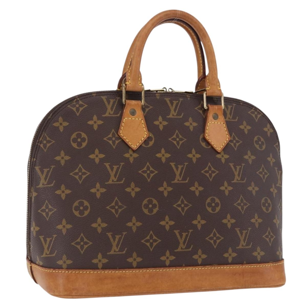 LOUIS VUITTON Monogram Alma Hand Bag M51130 LV Auth 192064