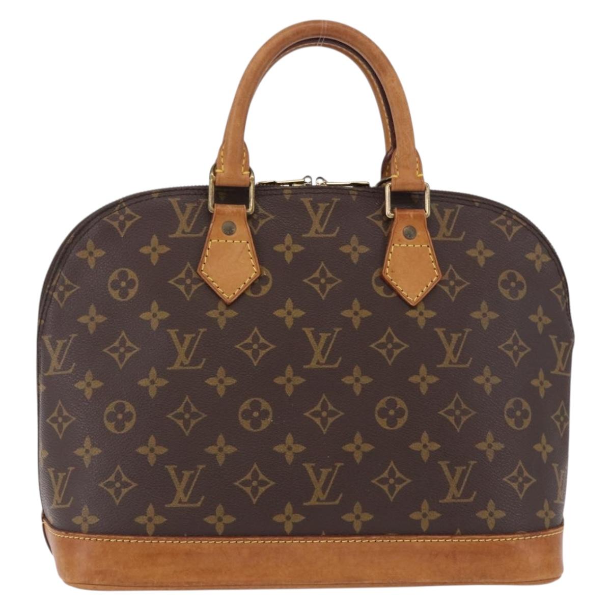 LOUIS VUITTON Monogram Alma Hand Bag M51130 LV Auth 192064