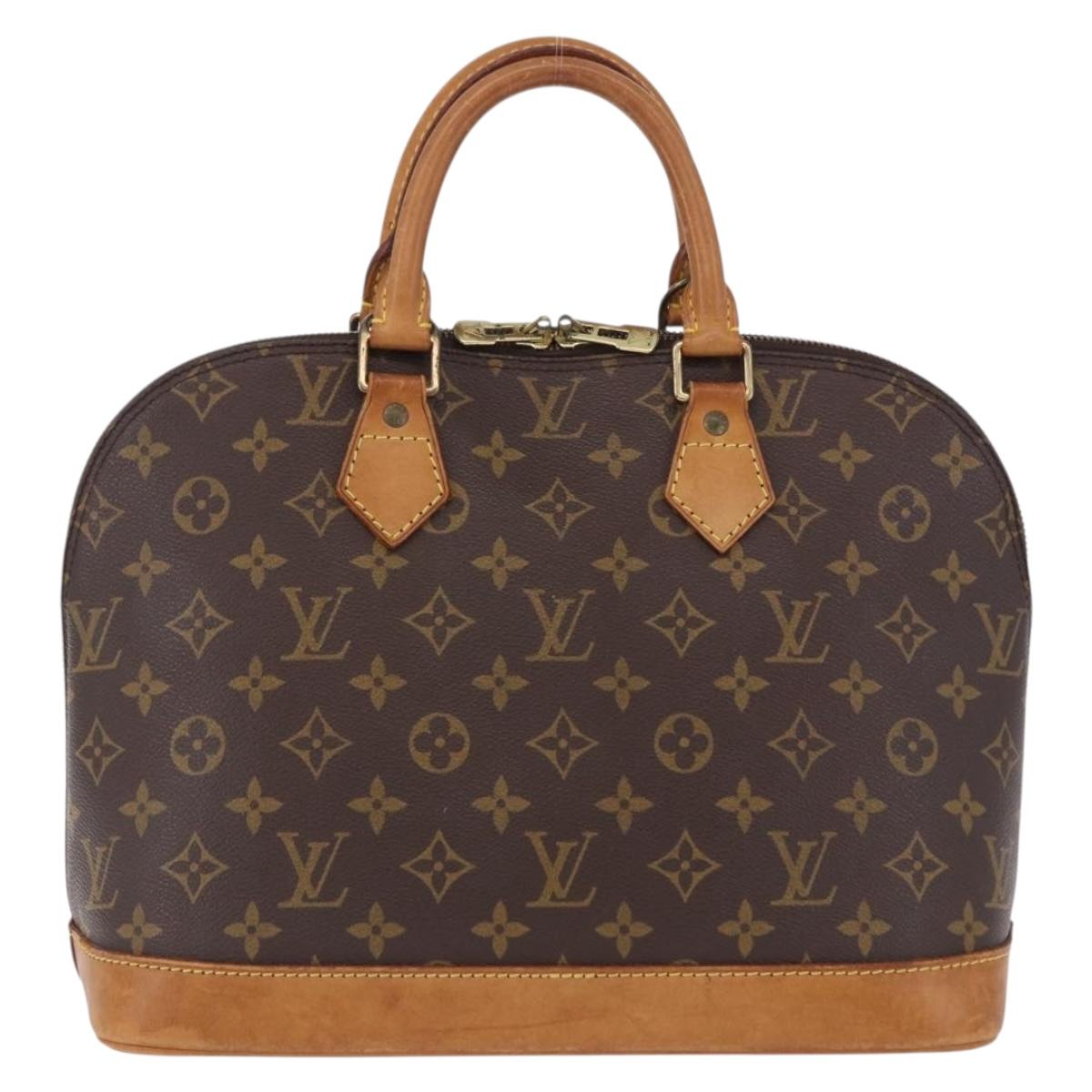 LOUIS VUITTON Monogram Alma Hand Bag M51130 LV Auth 192064