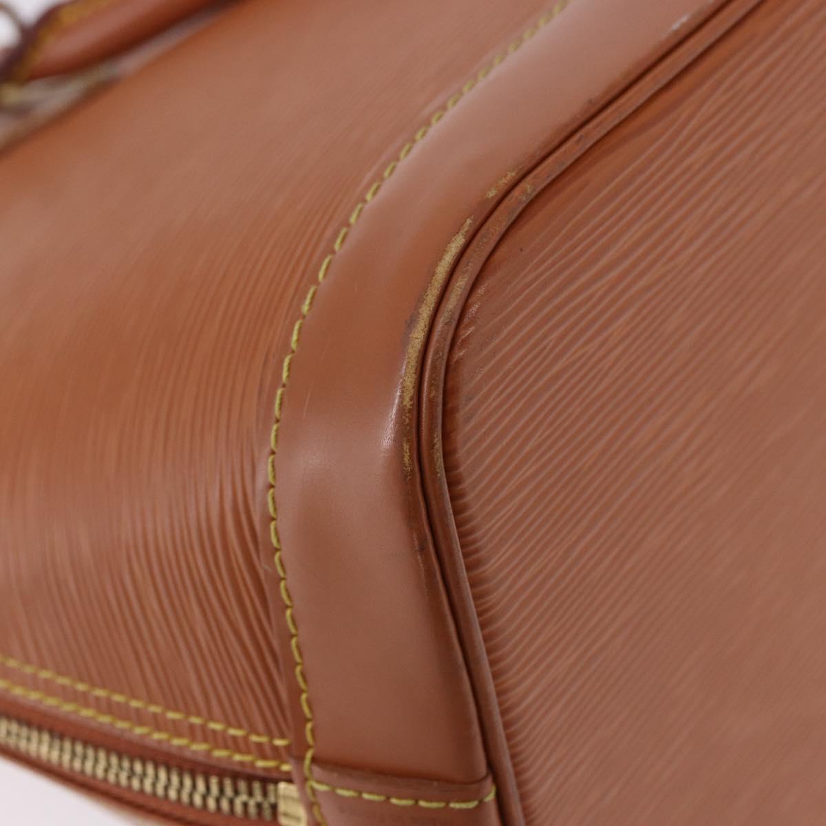 LOUIS VUITTON Epi Alma Hand Bag Zipangu Gold M52148 LV Auth 192065A