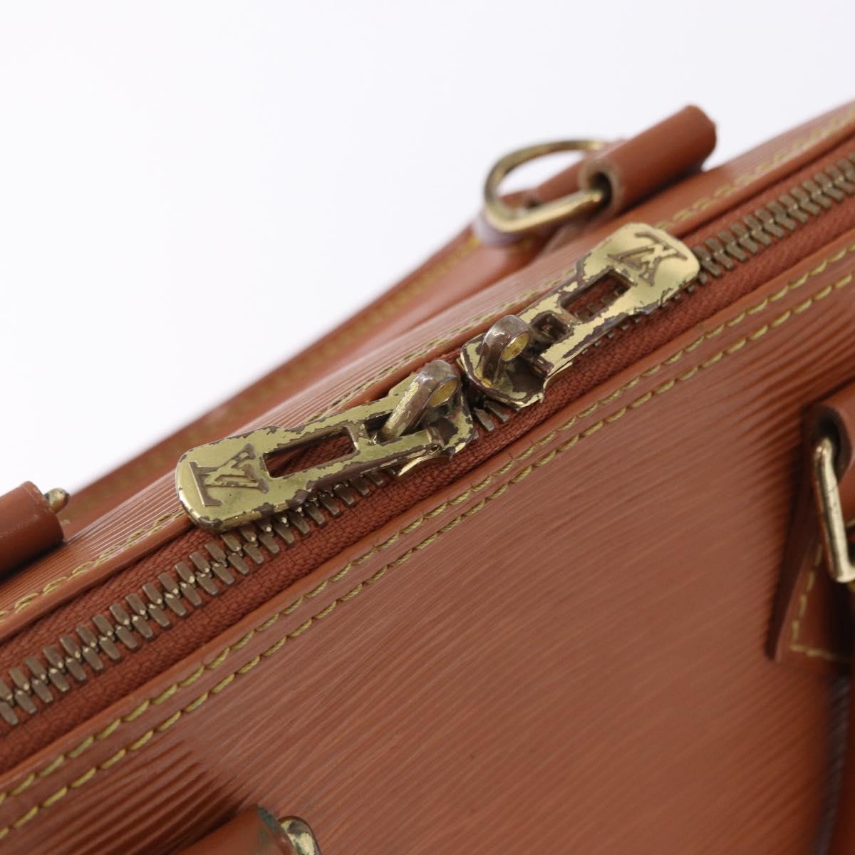 LOUIS VUITTON Epi Alma Hand Bag Zipangu Gold M52148 LV Auth 192065A