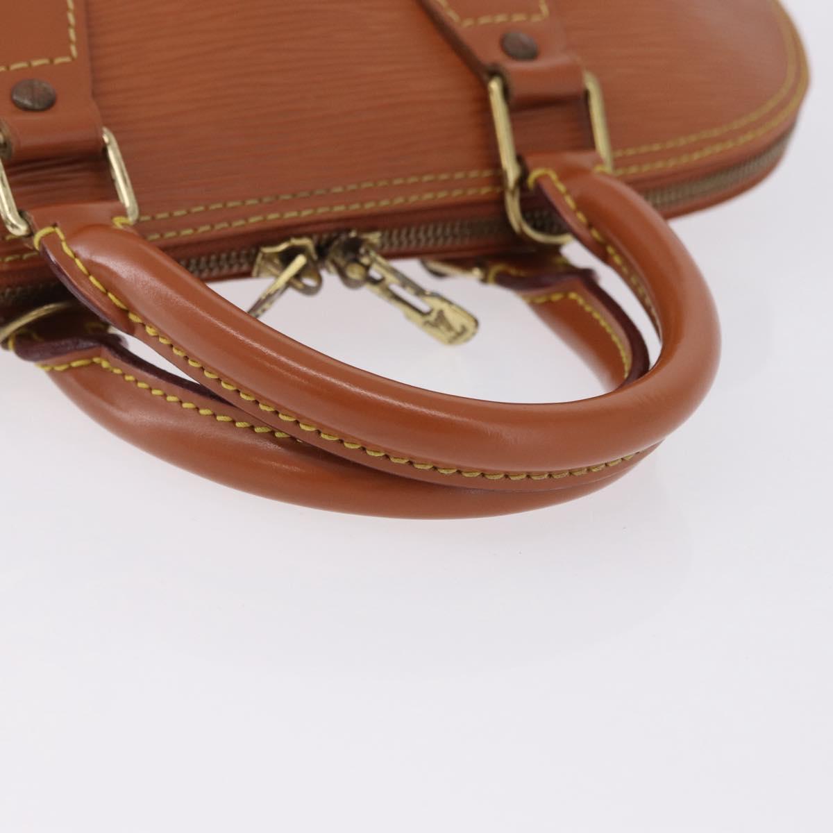 LOUIS VUITTON Epi Alma Hand Bag Zipangu Gold M52148 LV Auth 192065A