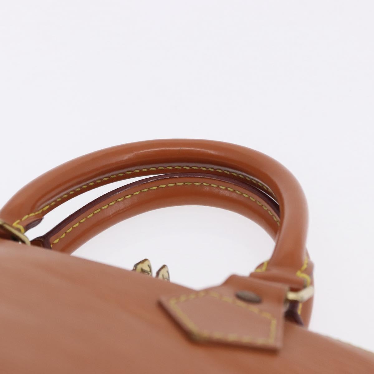 LOUIS VUITTON Epi Alma Hand Bag Zipangu Gold M52148 LV Auth 192065A