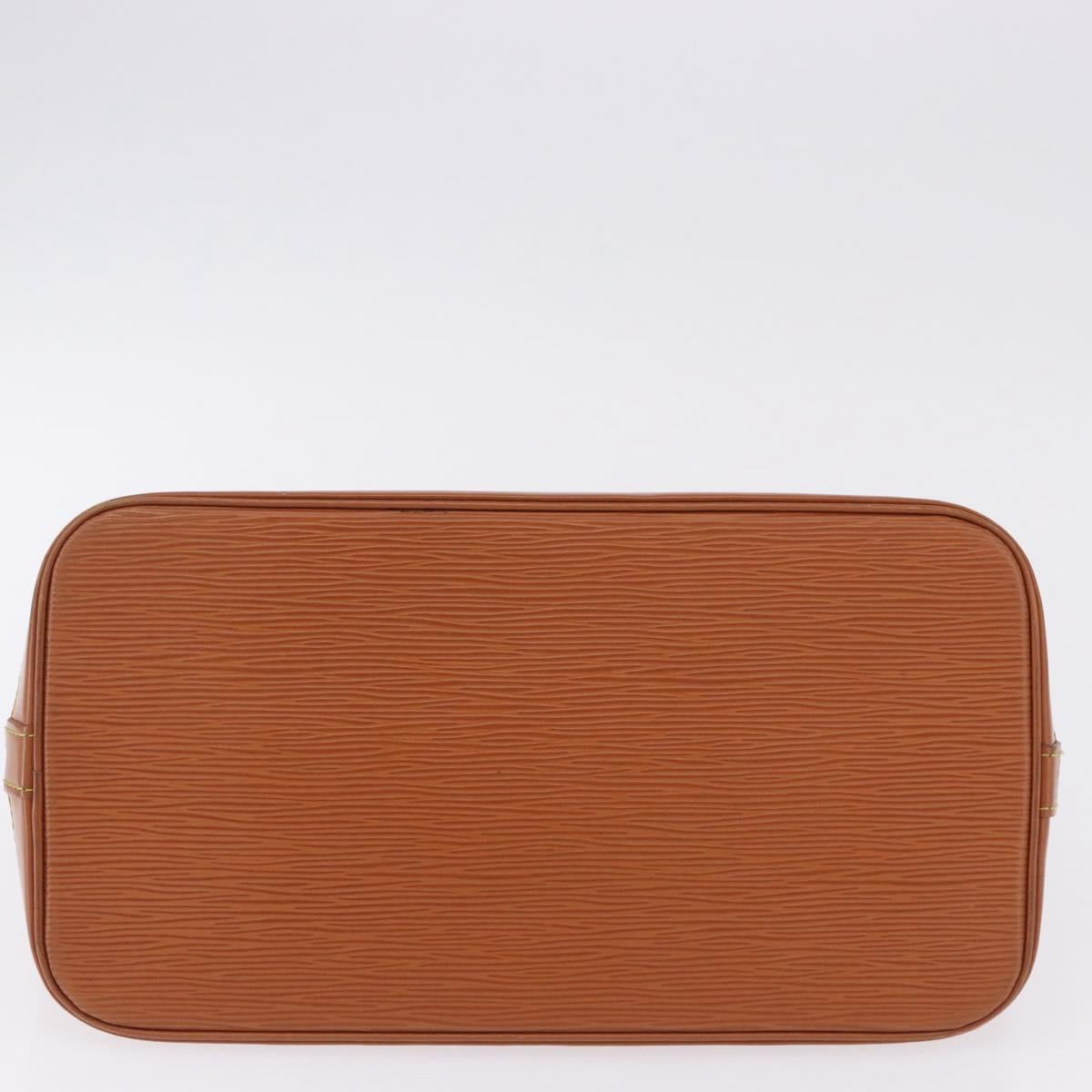 LOUIS VUITTON Epi Alma Hand Bag Zipangu Gold M52148 LV Auth 192065A