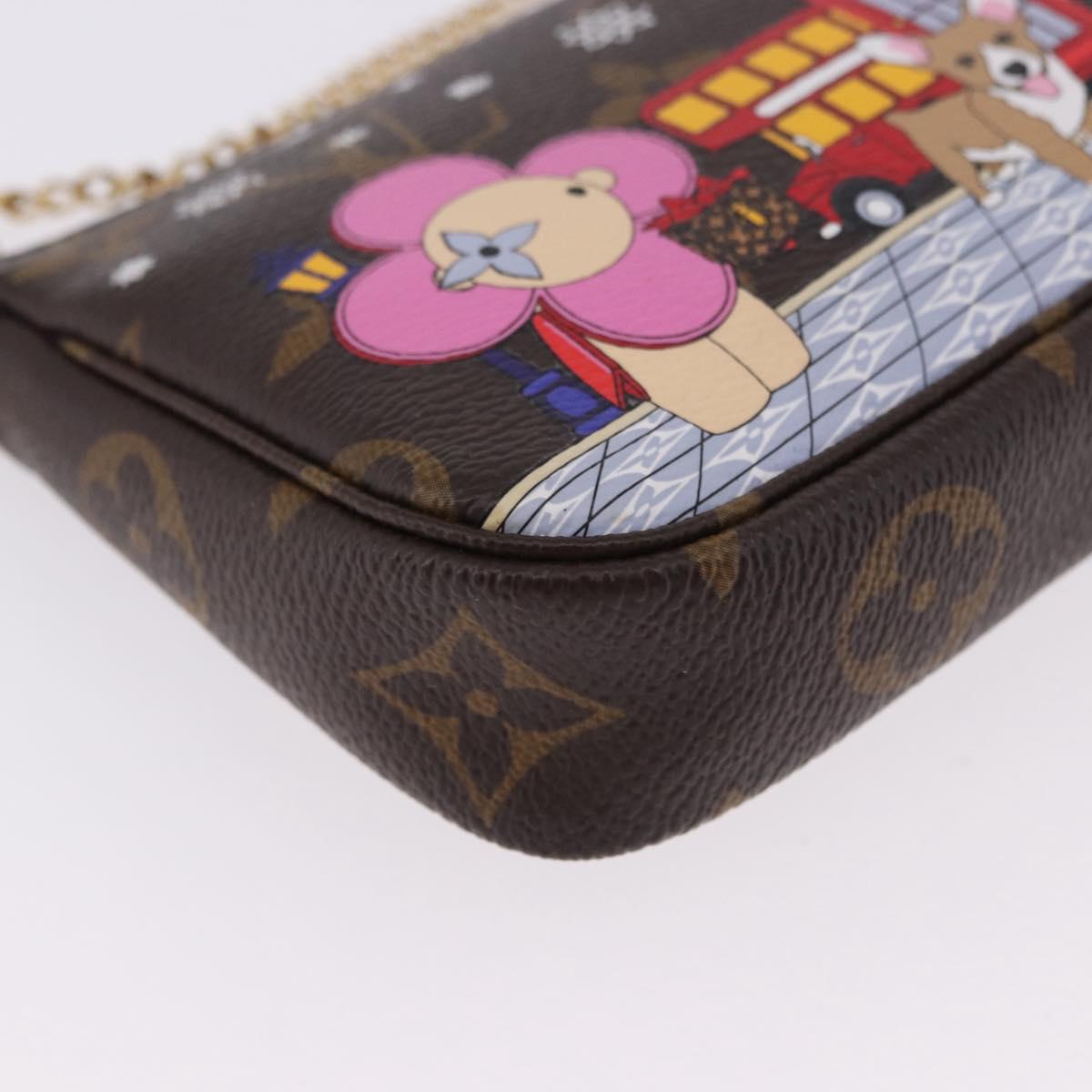 LOUIS VUITTON Vivienne Mini Pochette Accessoires Pouch M80863 LV Auth 192076M