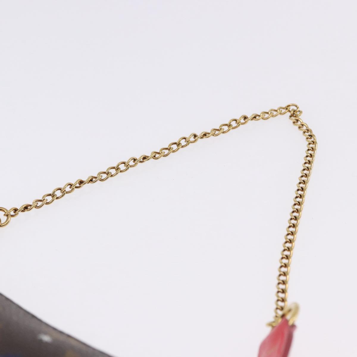 LOUIS VUITTON Vivienne Mini Pochette Accessoires Pouch M80863 LV Auth 192076M