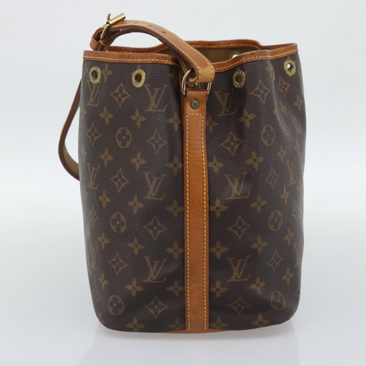LOUIS VUITTON Monogram Petit Noe Shoulder Bag M42226 LV Auth 192085A