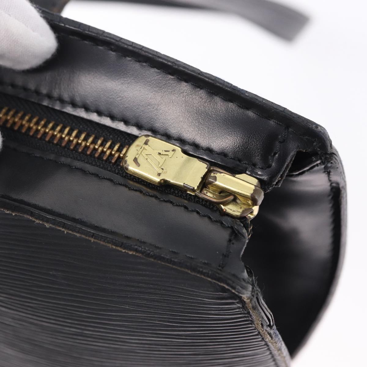 LOUIS VUITTON Epi Saint Jacques Shopping Bag Black M52272 LV Auth 192086